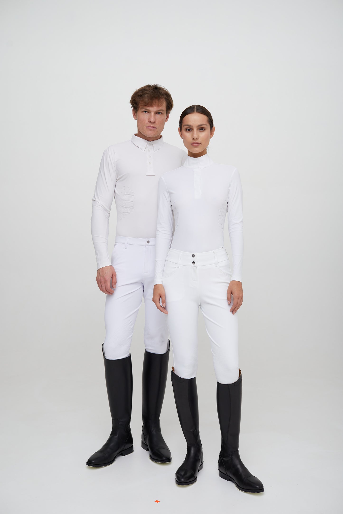 Line Long-sleeve Competition Polo - Homme