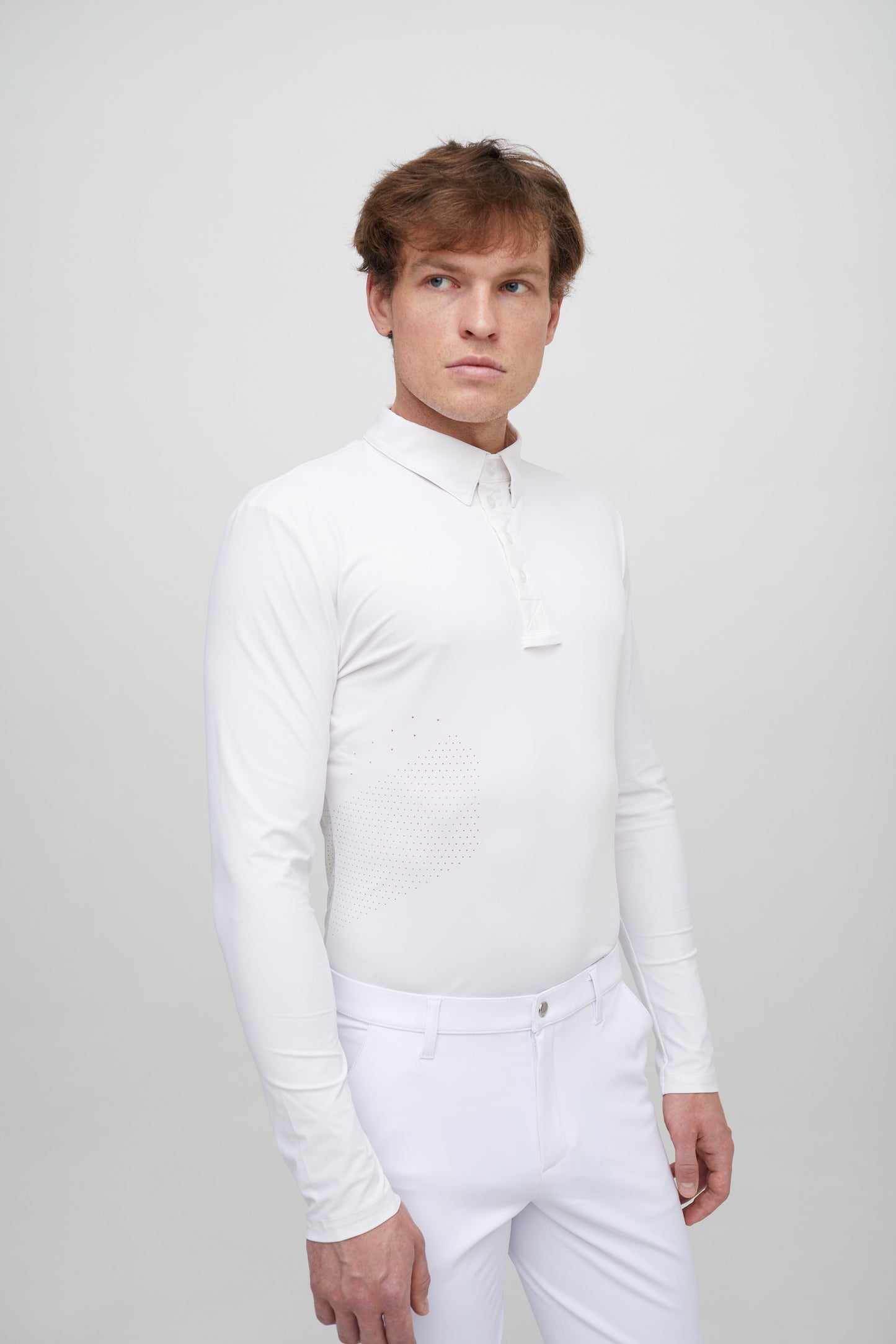 Line Long-sleeve Competition Polo - Homme