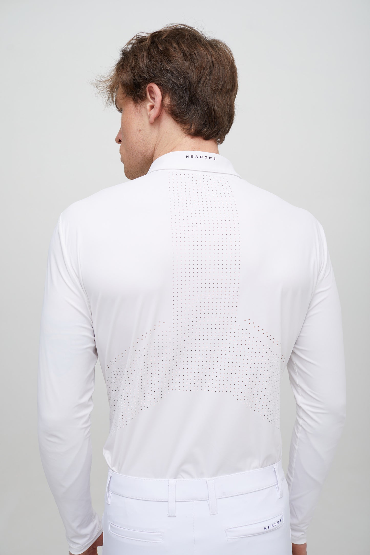 Line Long-sleeve Competition Polo - Homme