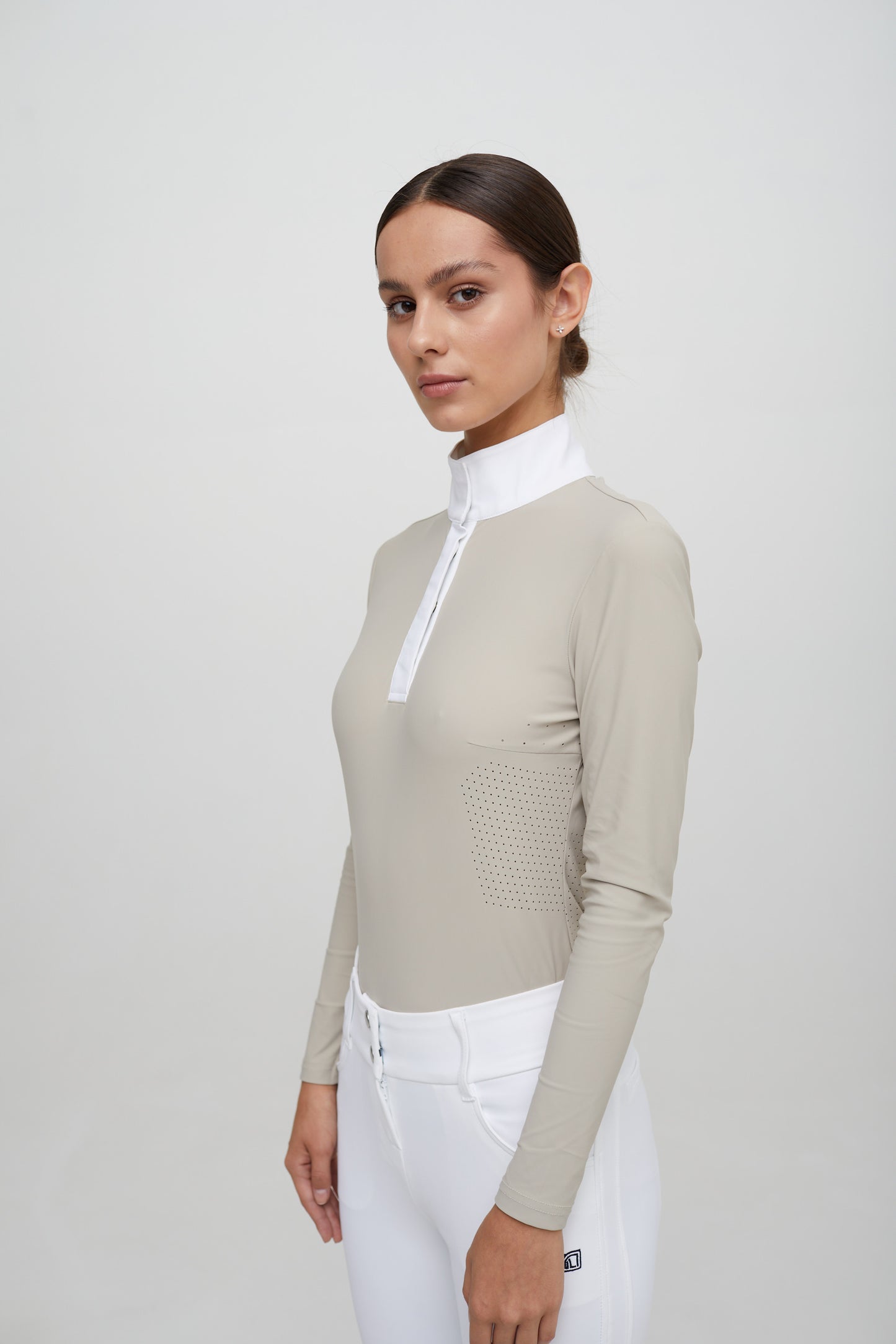 Line Long-sleeve Competition Polo - Femme