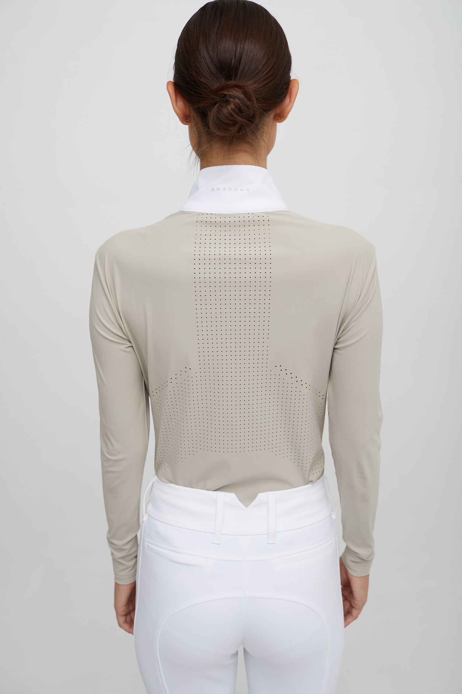 Line Long-sleeve Competition Polo - Femme