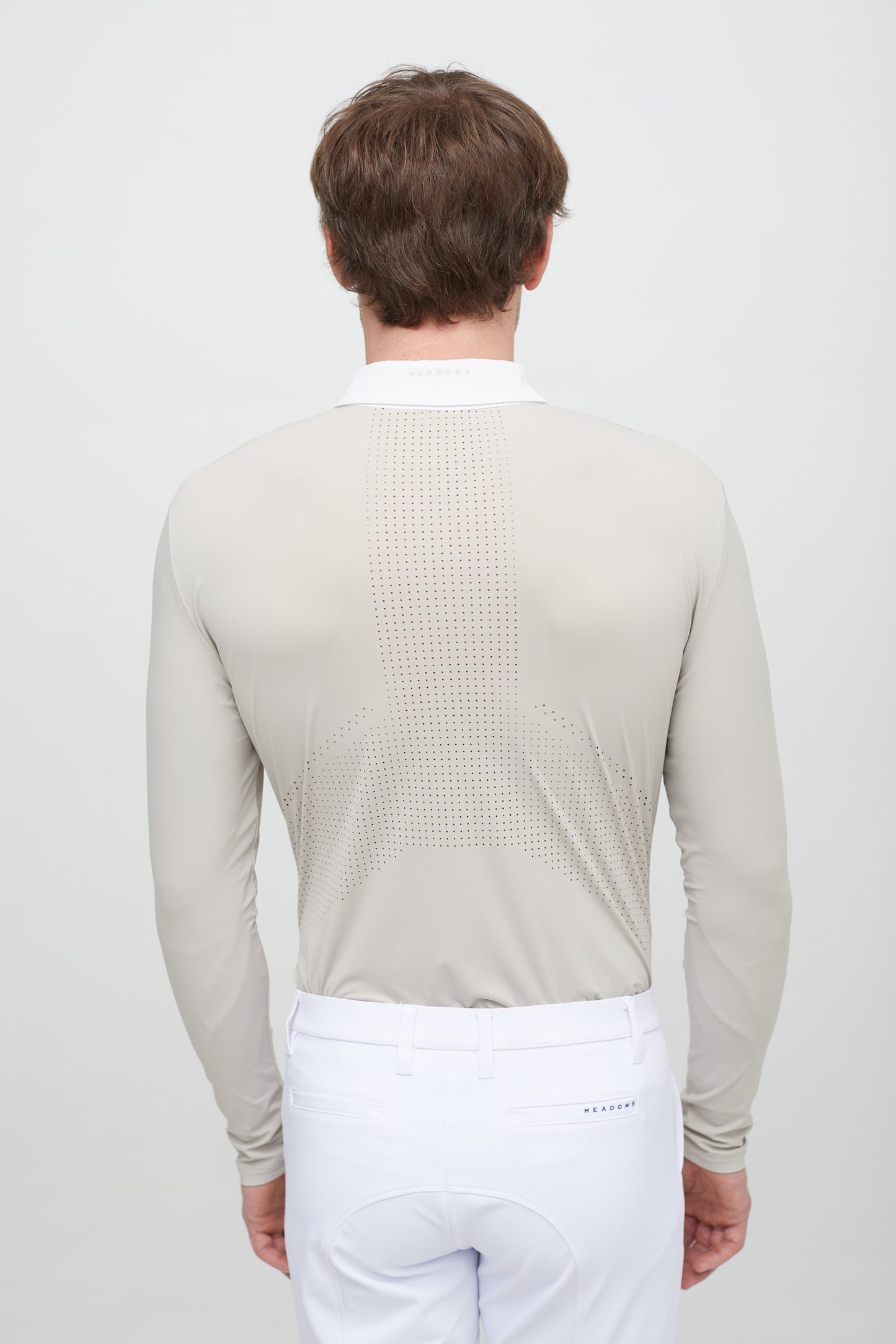Line Long-sleeve Competition Polo - Homme