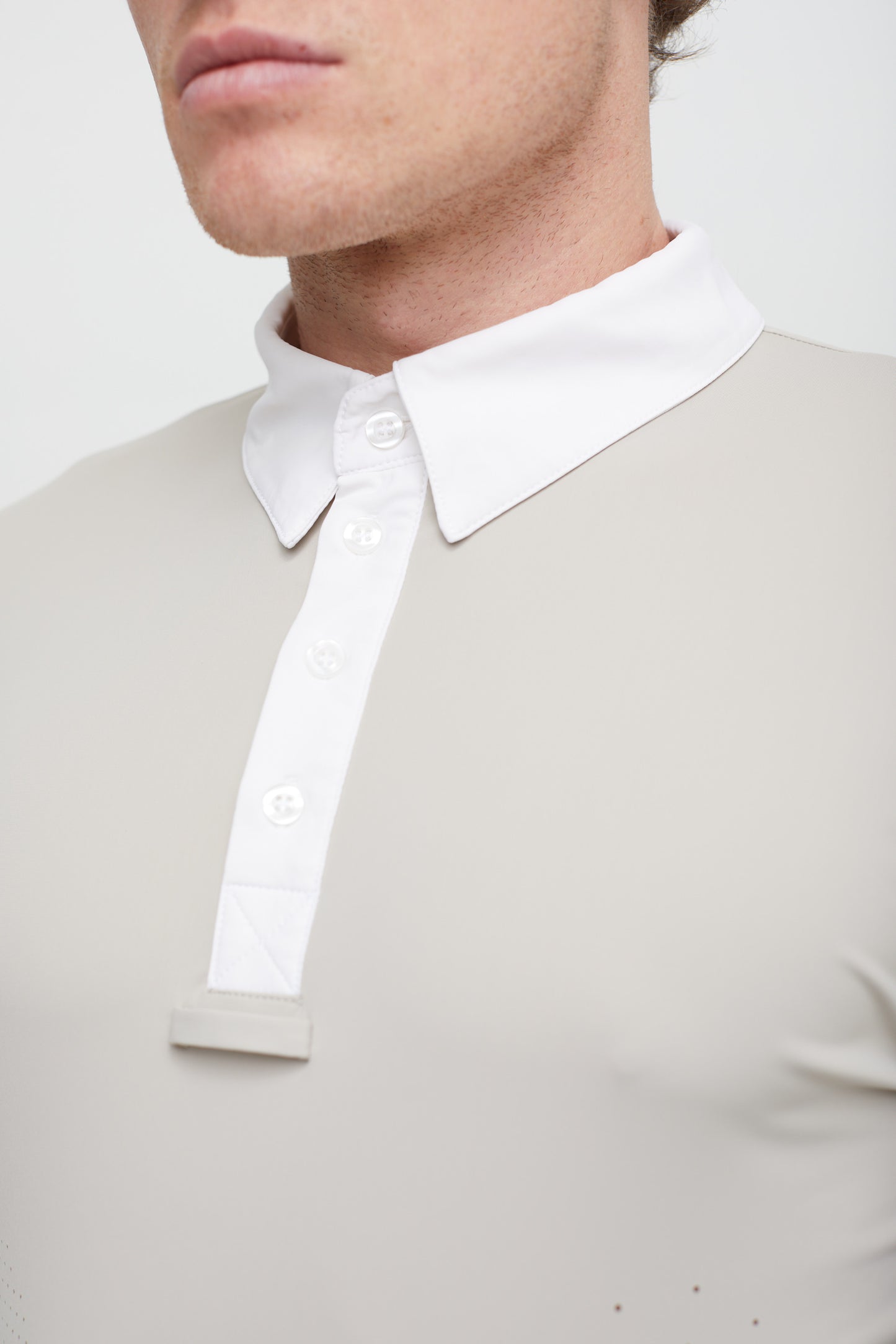 Line Long-sleeve Competition Polo - Homme