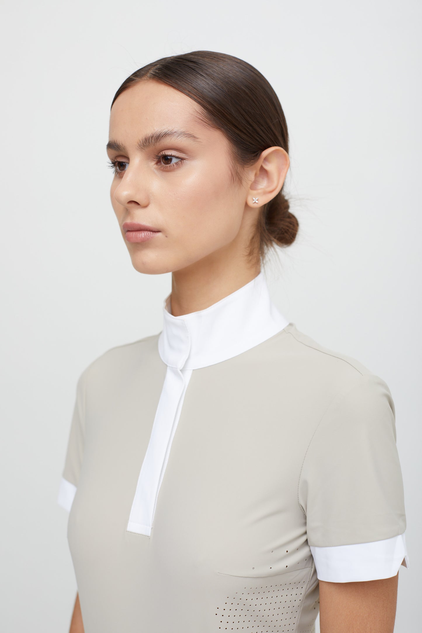 Line Short-sleeve Competition Polo - Femme