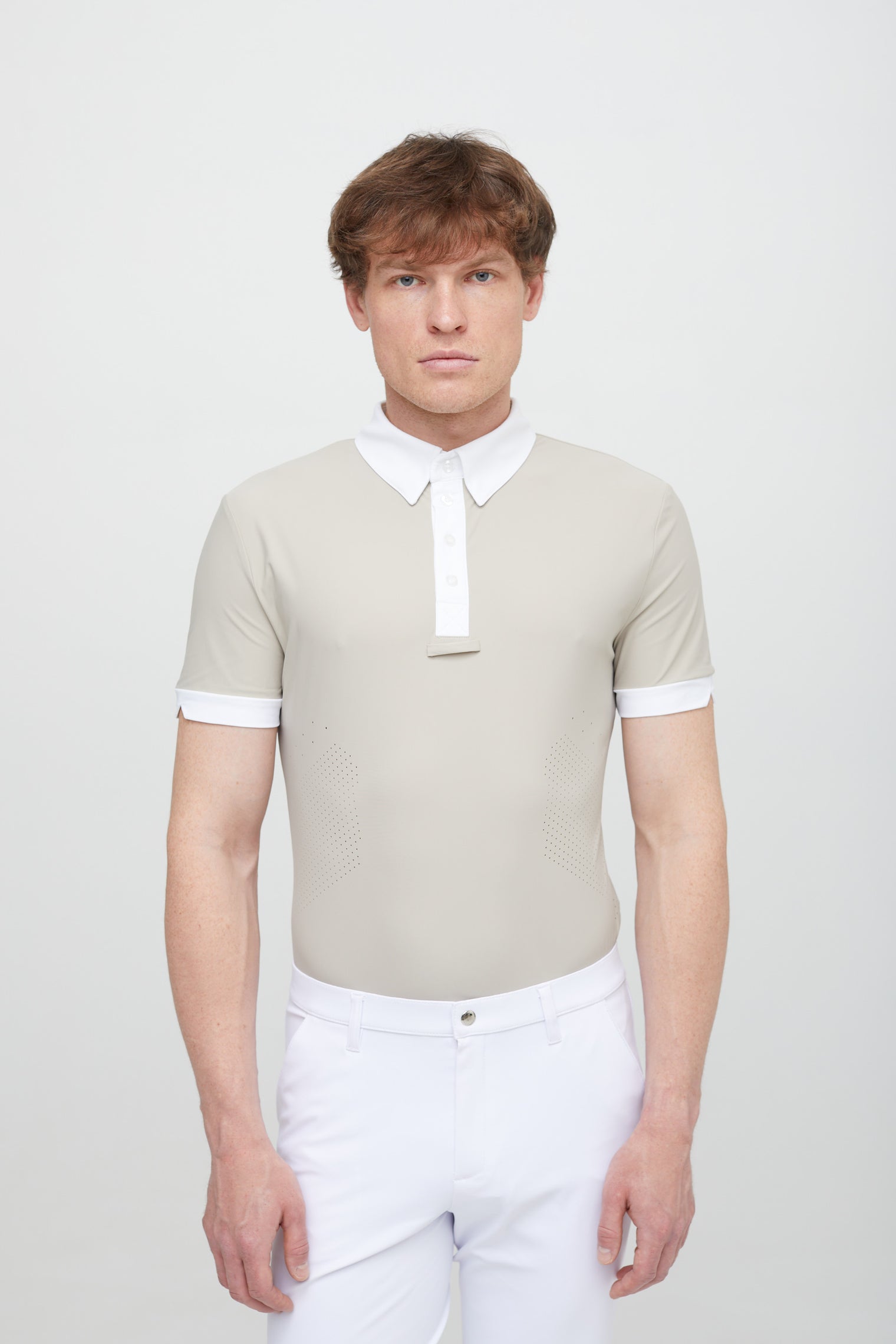 Line Short-Sleeve Competition Polo