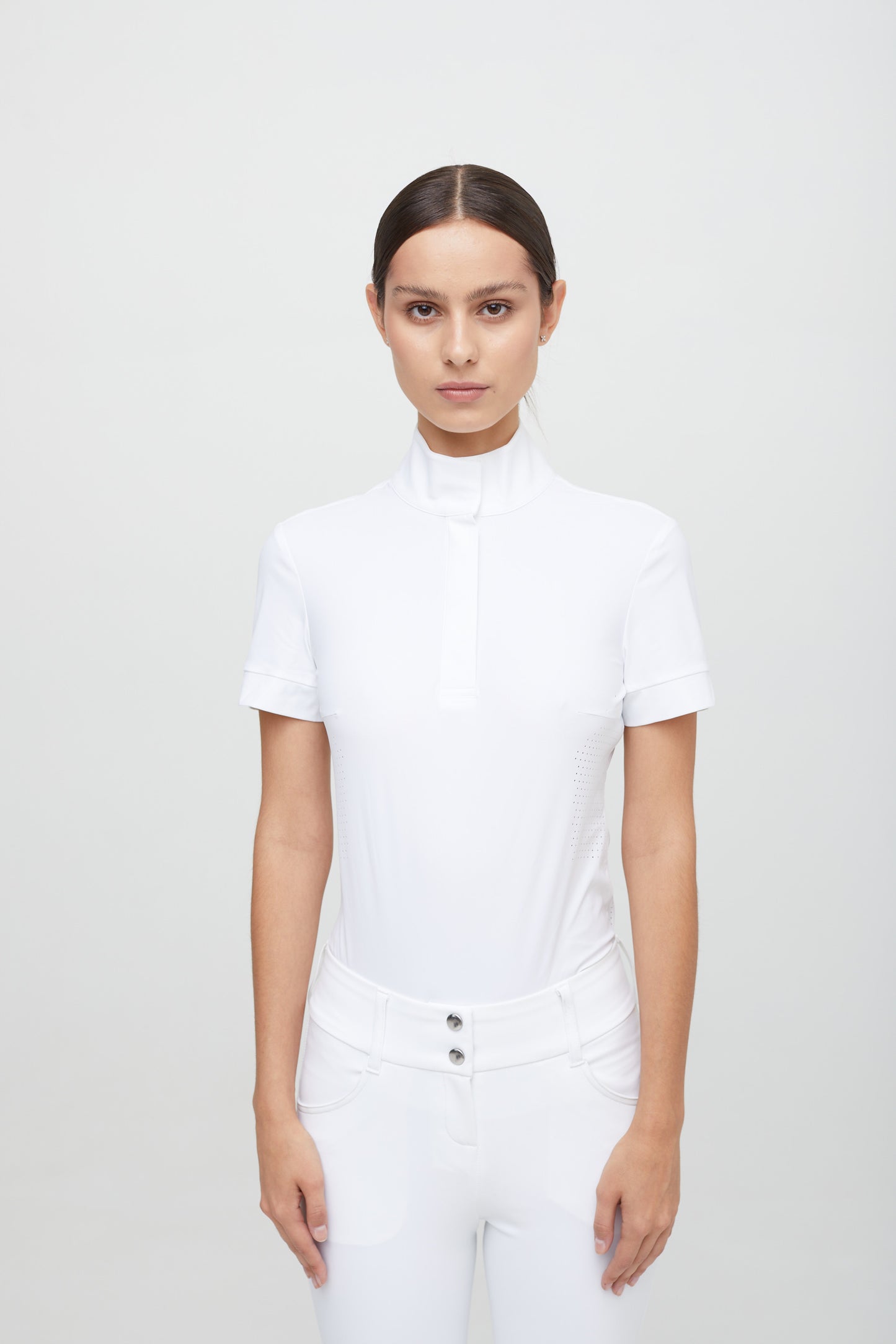 Line Short-sleeve Competition Polo - Femme
