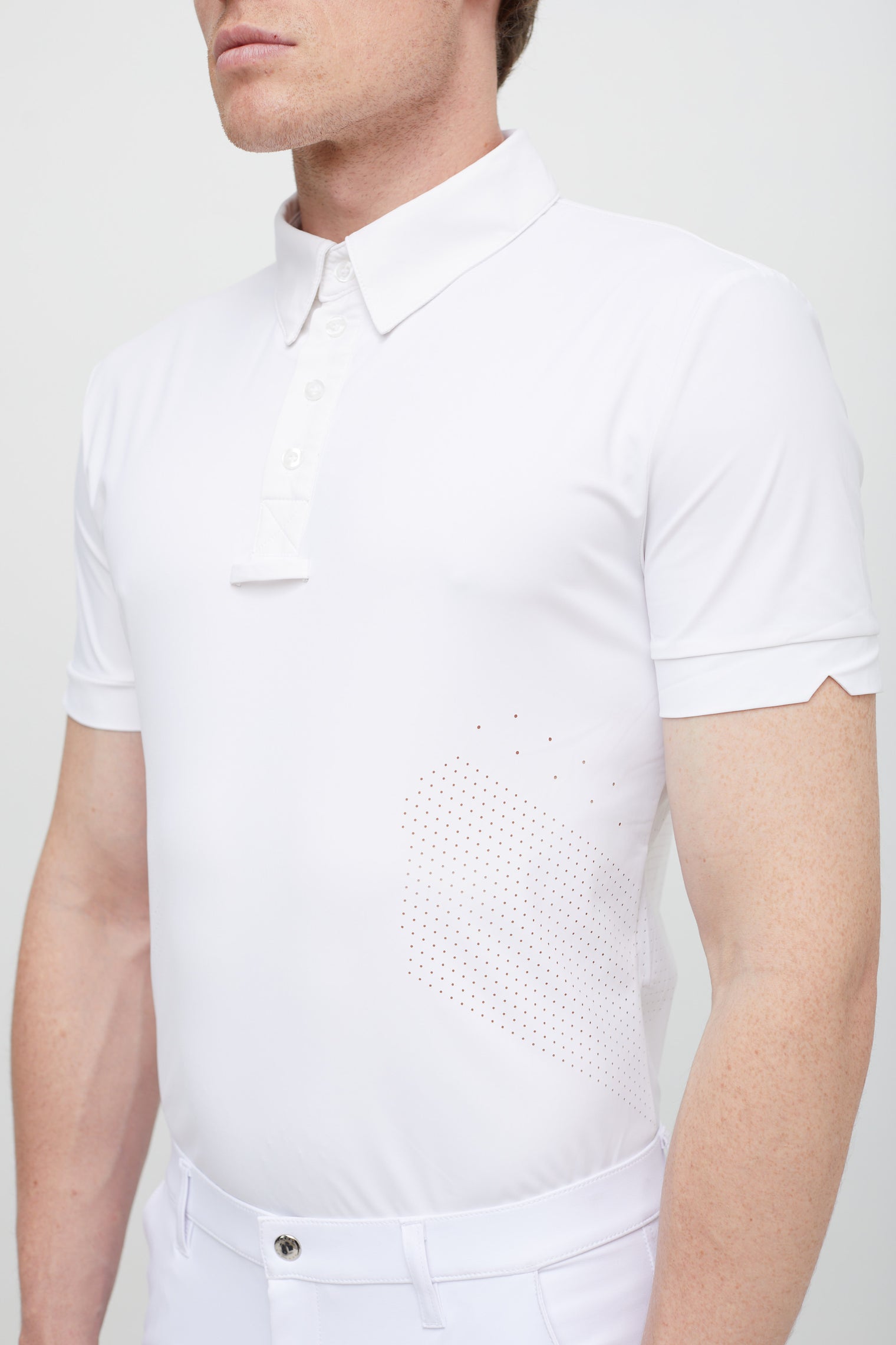 Line Short-Sleeve Competition Polo