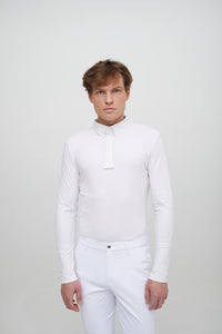 Line Long-sleeve Competition Polo - Homme