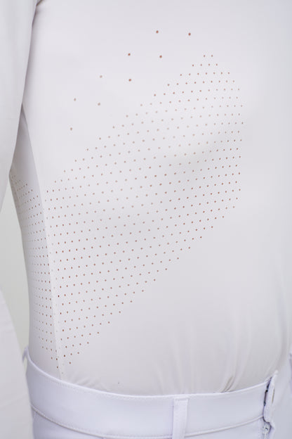 Line Long-sleeve Competition Polo - Homme