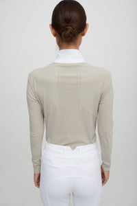 Line Long-sleeve Competition Polo - Femme