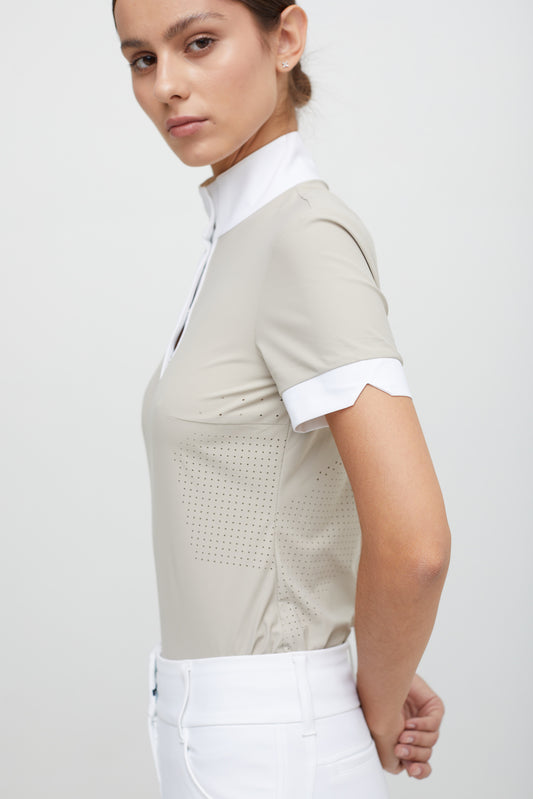 Line Short-sleeve Competition Polo - Femme