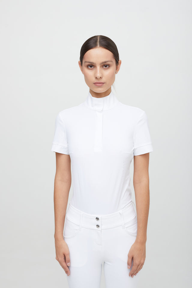 Line Short-sleeve Competition Polo - Femme