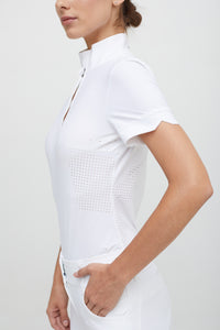 Line Short-sleeve Competition Polo - Femme
