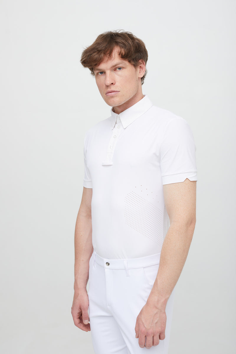 Line Short-Sleeve Competition Polo