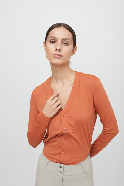 Flex V Cardigan