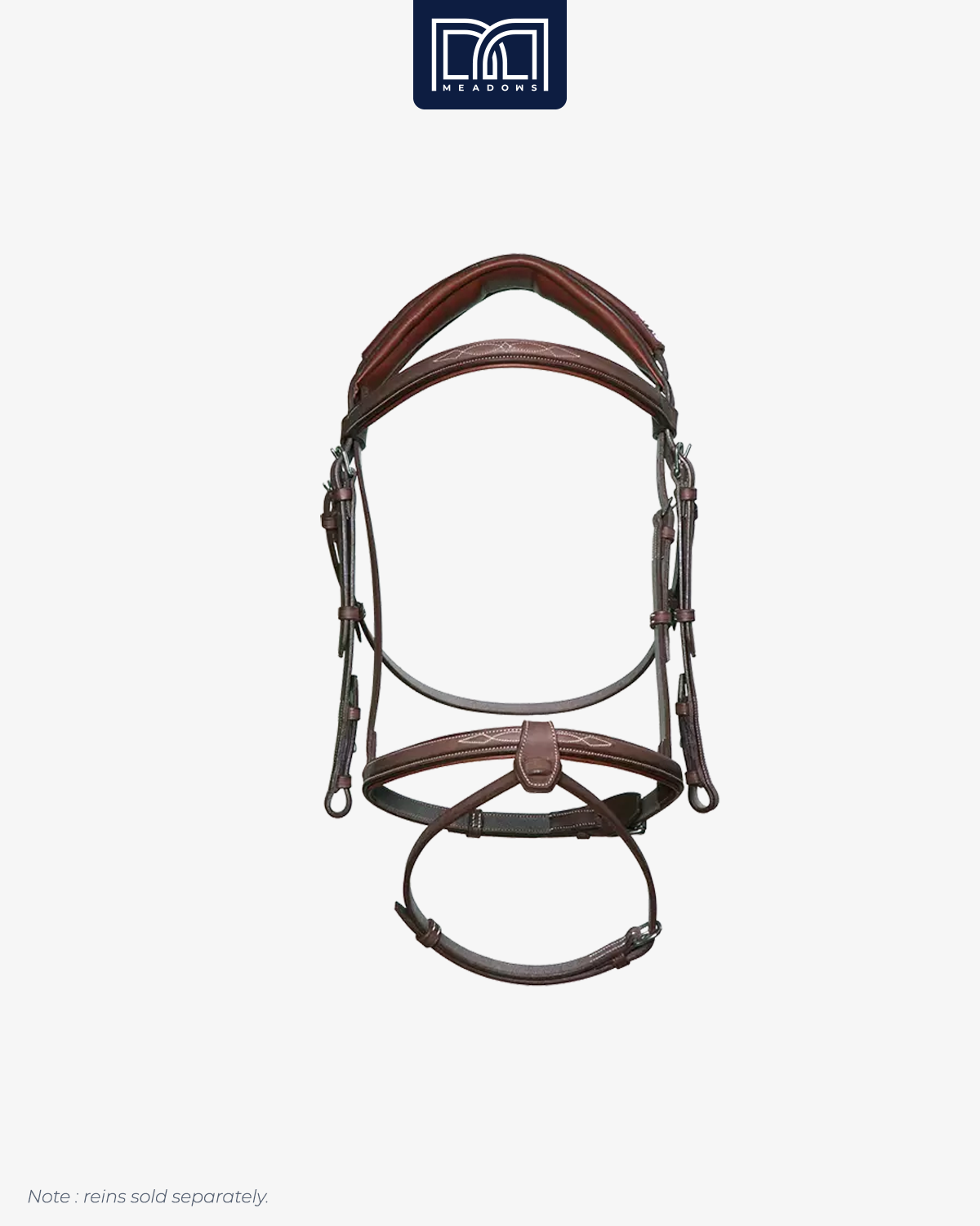 Bridle with Fancy Stitching